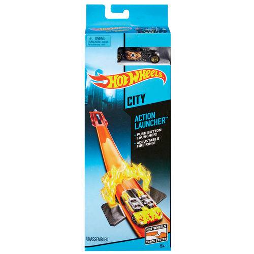 Pista Básica Hot Wheels - Super Launcher - Mattel