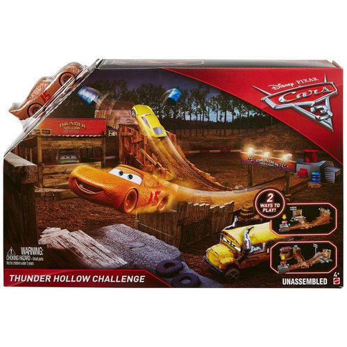 Pista de Percurso - Thunder Hollow Challenge - Carros 3 - Mattel