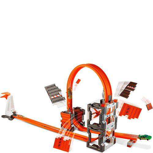 Pista Hot Wheels Construção Radical Track Builder - Mattel