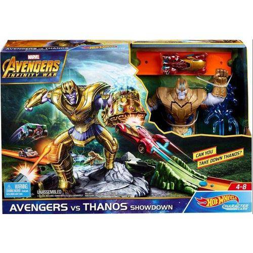 Pista Hot Wheels Guerra Infinita Avengers Vs Thanos