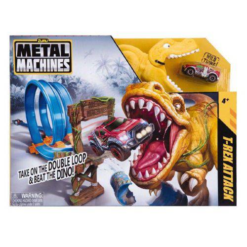 Pista Metal Machines - T-rex Attack Valor St : R$0