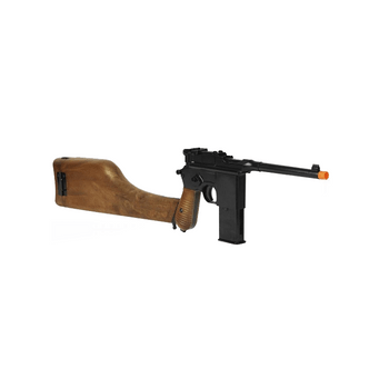 Pistola Airsoft Gbb We M712 Carbine - Preto/madeira