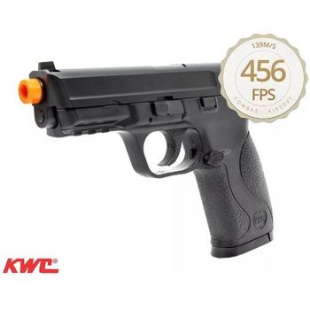 Pistola Airsoft S&w Mp40 Co2 Polímero Kwc Cal. 6mm