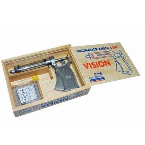 Pistola de Vacinação / Seringa para Vacinar Gado - Kit Kaber Vision