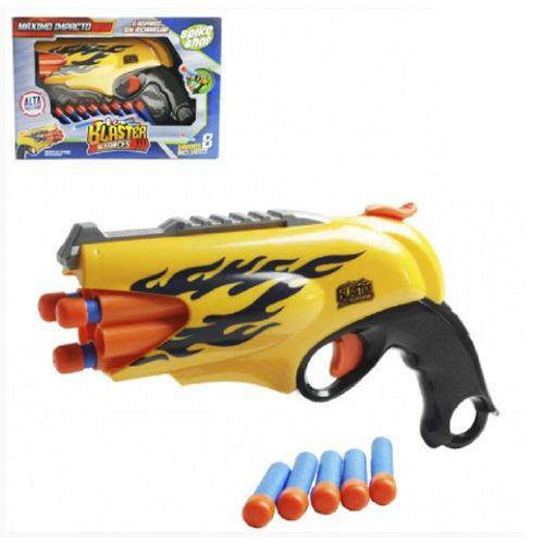 Pistola Infantil Nerf Blaster Estilo Nerf 6 Balas Dardos