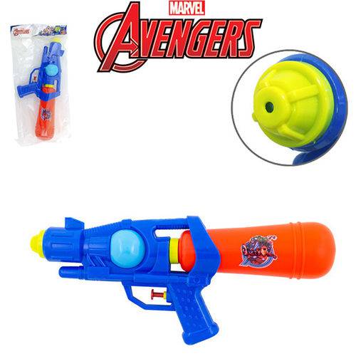 Pistola Lanca Agua 31x14cm Vingadores Avengers na Solapa