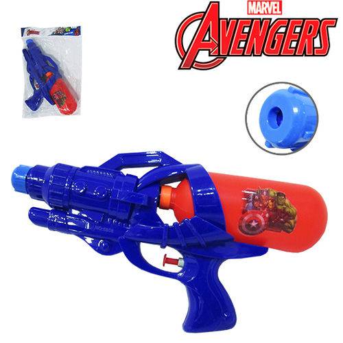 Pistola Lanca Agua Vingadores Avengers 27cm na Solapa