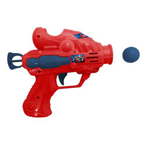Pistola Lança Bolas Avengers Etitoys Dy-498