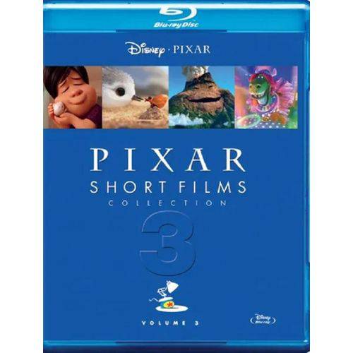 Pixar Short Films 3 - Blu Ray Filme Infantil