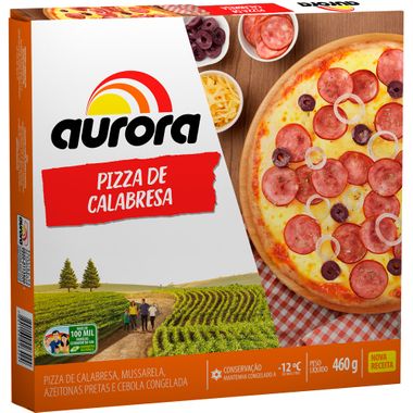 Pizza Calabresa Aurora 460g