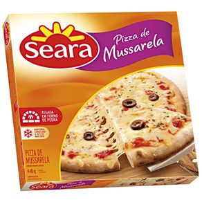 Pizza Congelada Sabor Mussarela Seara 440g