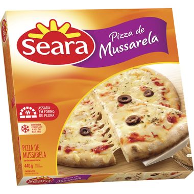 Pizza Mussarela Seara 440g