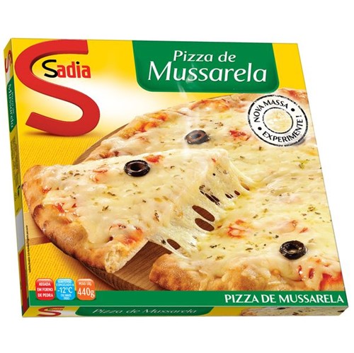 Pizza Sadia 440g Mussarela