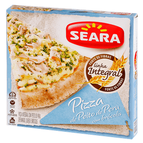 Pizza Seara Integral Peito de Peru com Brócolis 380g