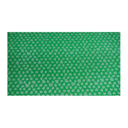 Placa de EVA 40x60cm Corações Kreateva - Verde Natal