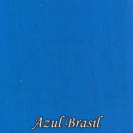 Placa de EVA Atoalhado 15 - Azul Brasil