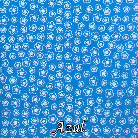 Placa de EVA Cores Floral Azul