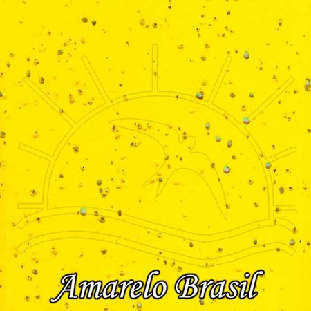 Placa de EVA Cortiça 712 - Amarelo Brasil
