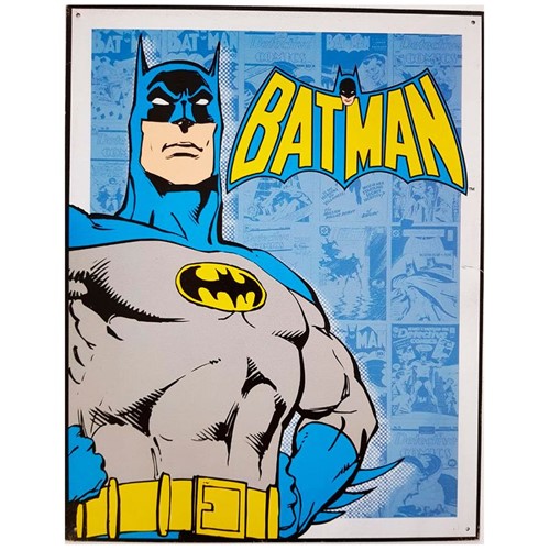 Placa de Metal Batman