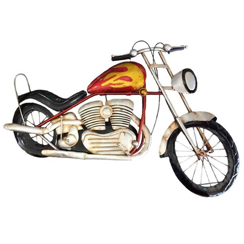 Placa de Metal Motocicleta