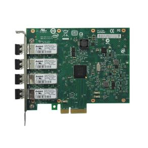 Placa de Rede Server Intel E1G44HFBLK PCI-EX X4 Chip 82580 Quad Port LC Fiber 1GBIT