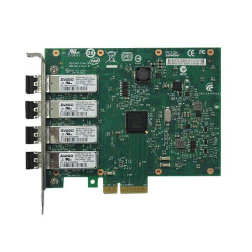 Placa de Rede Server Placa de Rede Server Intel E1g44hfblk Pci-Ex X4 Chip 82580 Quad Port Lc Fiber 1