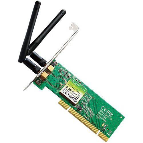 Placa de Rede Tp-link Tl-wn851nd Pci Wireless N 300mbps