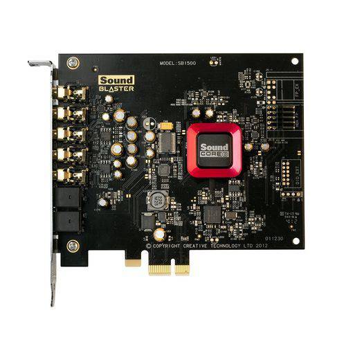 Placa de Som - PCI-E - Creative Sound Blaster Z SBX Gaming - SB1502 (30SB150200000)