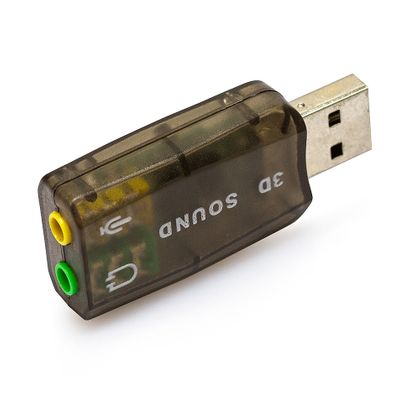 Placa de Som USB 5.1 DirectSound 3D
