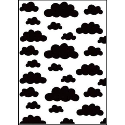 Placa de Textura Emboss 10,6x15 Cm - Modelo Nuvem