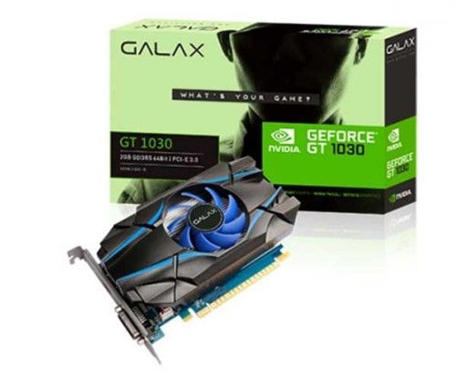 Placa de Vídeo Galax GT1030 2GB GDDR5 64Bits | InfoParts