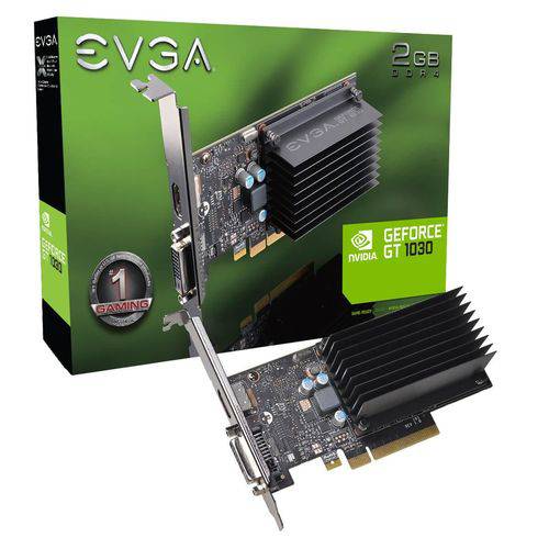 Placa de Vídeo GeForce GT1030 2GB SDDR4 EVGA