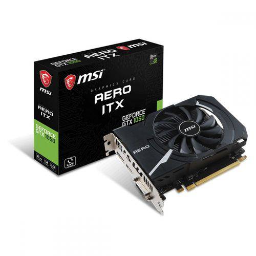 Placa de Video Nvidia Geforce Gtx 1050 Aero Itx 2gb Gddr5 128 Bits 912-v809-2455 - Msi