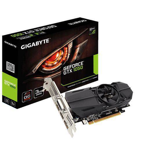 Placa de Vídeo - NVIDIA GeForce GTX 1050 (3GB / PCI-E) - Gigabyte - N1050OC-3GL OC