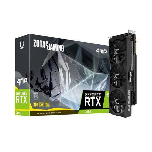 Placa de Vídeo - NVIDIA GeForce RTX 2080 (8GB / PCI-E) - ZOTAC GAMING ZT-T20800D-10P