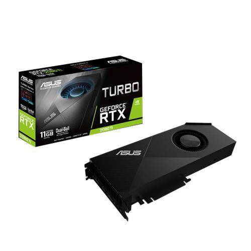 Placa de Vídeo - NVIDIA GeForce RTX 2080 Ti (11GB / PCI-E) - ASUS TURBO-RTX2080TI-11G