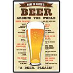 Placa Decorativa 5080 a Beer Please - At.home