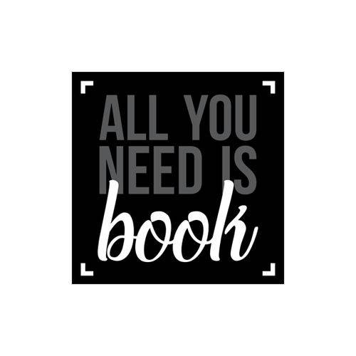Placa Decorativa - All You Need Is Book - Legião Nerd