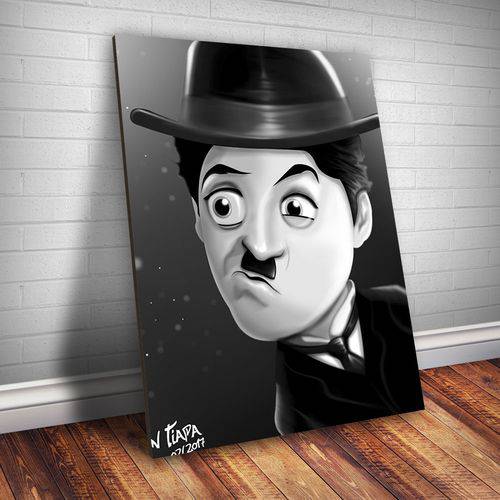 Placa Decorativa Chaplin 10