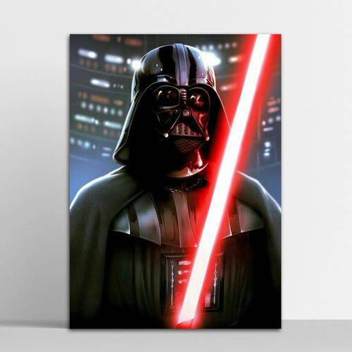 Placa Decorativa Darth Vader 20x30cm