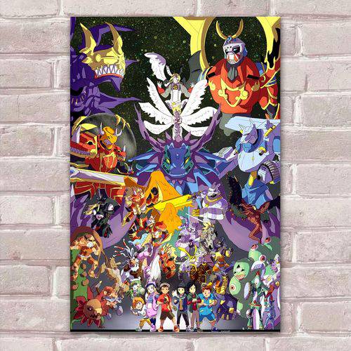 Placa Decorativa Digimon 30
