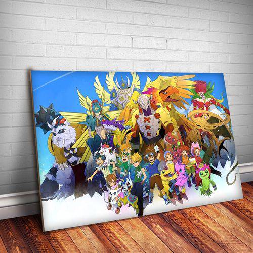 Placa Decorativa Digimon 4