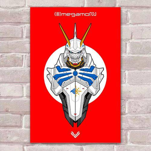 Placa Decorativa Digimon 25