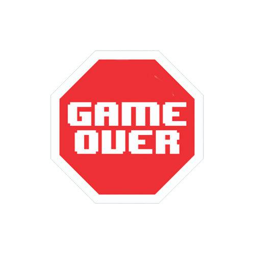 Placa Decorativa - Game Over (v2) - Legião Nerd