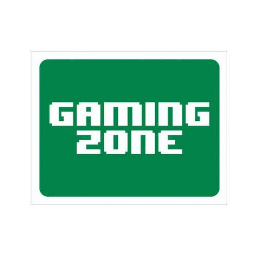 Placa Decorativa - Gaming Zone (v2) - Legião Nerd