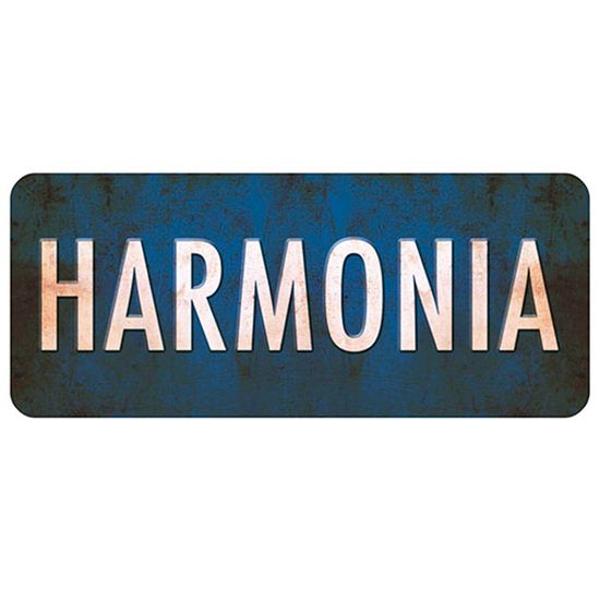 Placa Decorativa Harmonia 14,6x35cm Dhpm2-031 - Litoarte