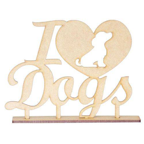 Placa Decorativa Love Dogs Clb – H026