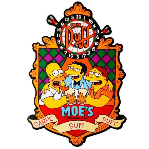 Placa Decorativa Mdf Homer Simpson