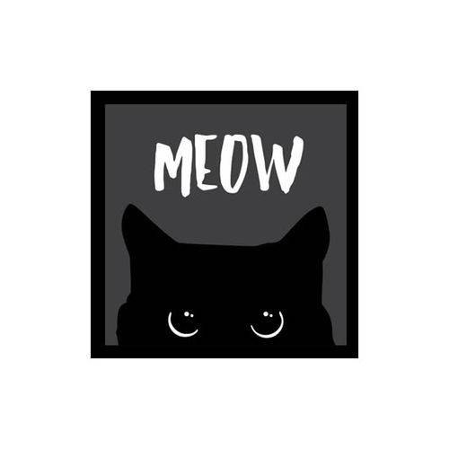 Placa Decorativa - Meow (v2) - Legião Nerd