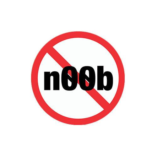 Placa Decorativa - Proibido Noob - Legião Nerd